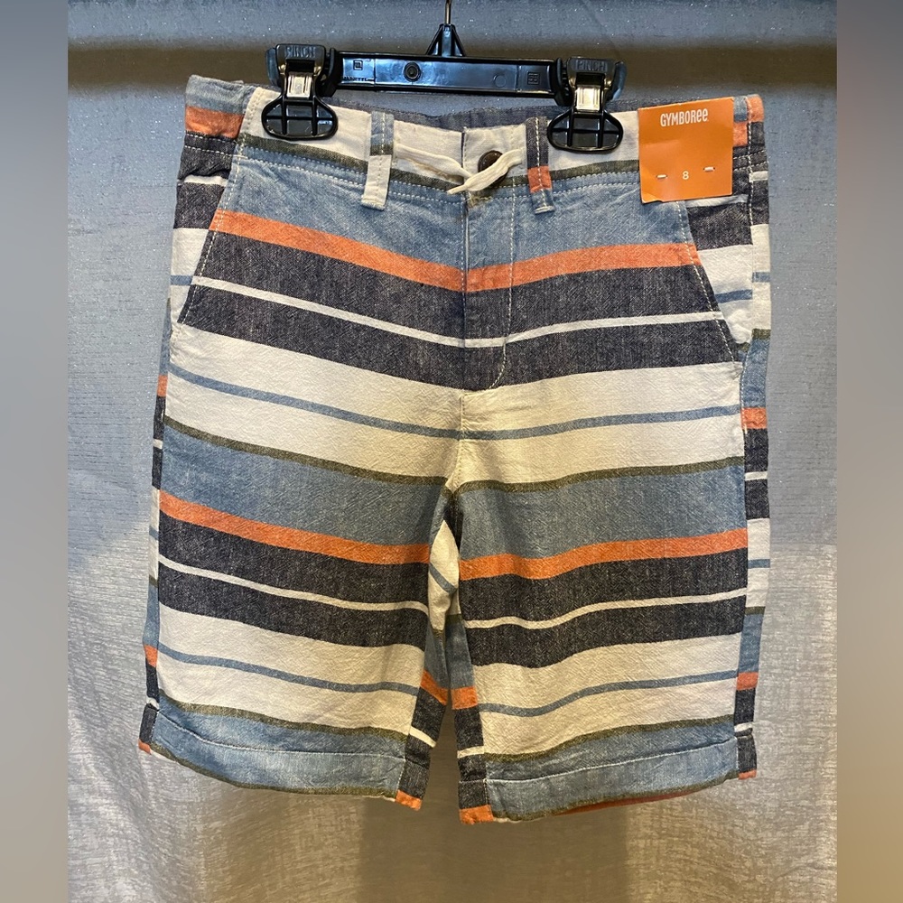 NWT Boys Gymboree striped shorts